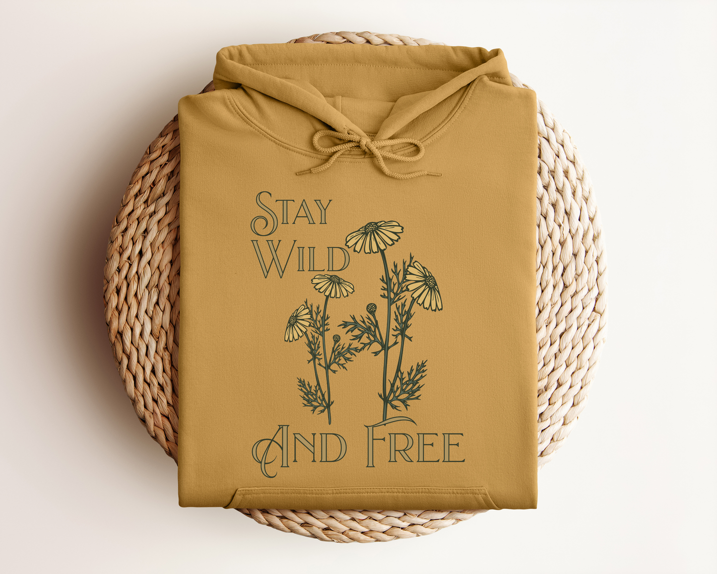 STAY WILD AND FREE HOODIE