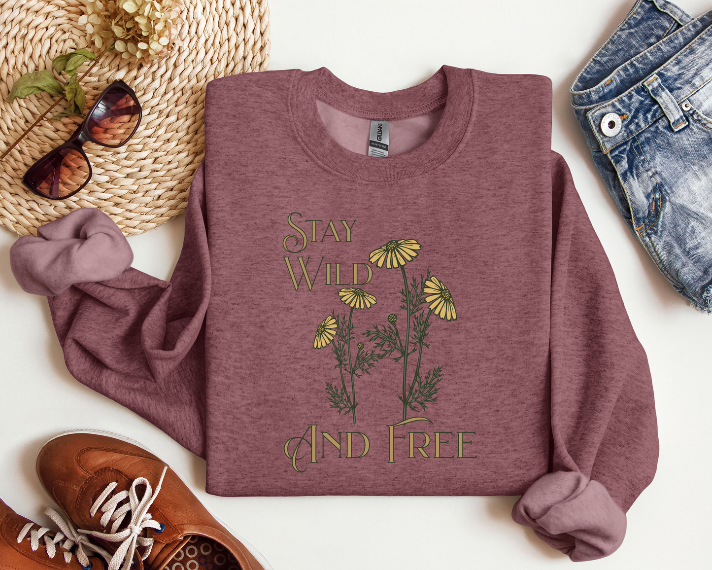 STAY WILD ARE FREE CREW