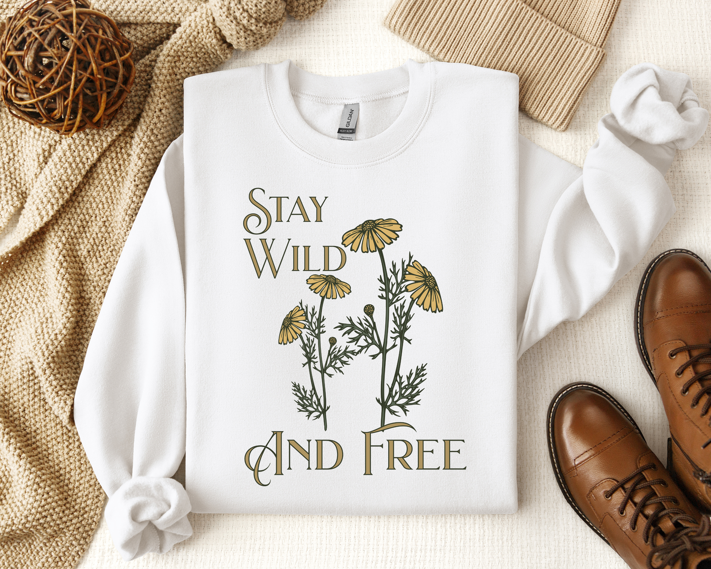 STAY WILD ARE FREE CREW