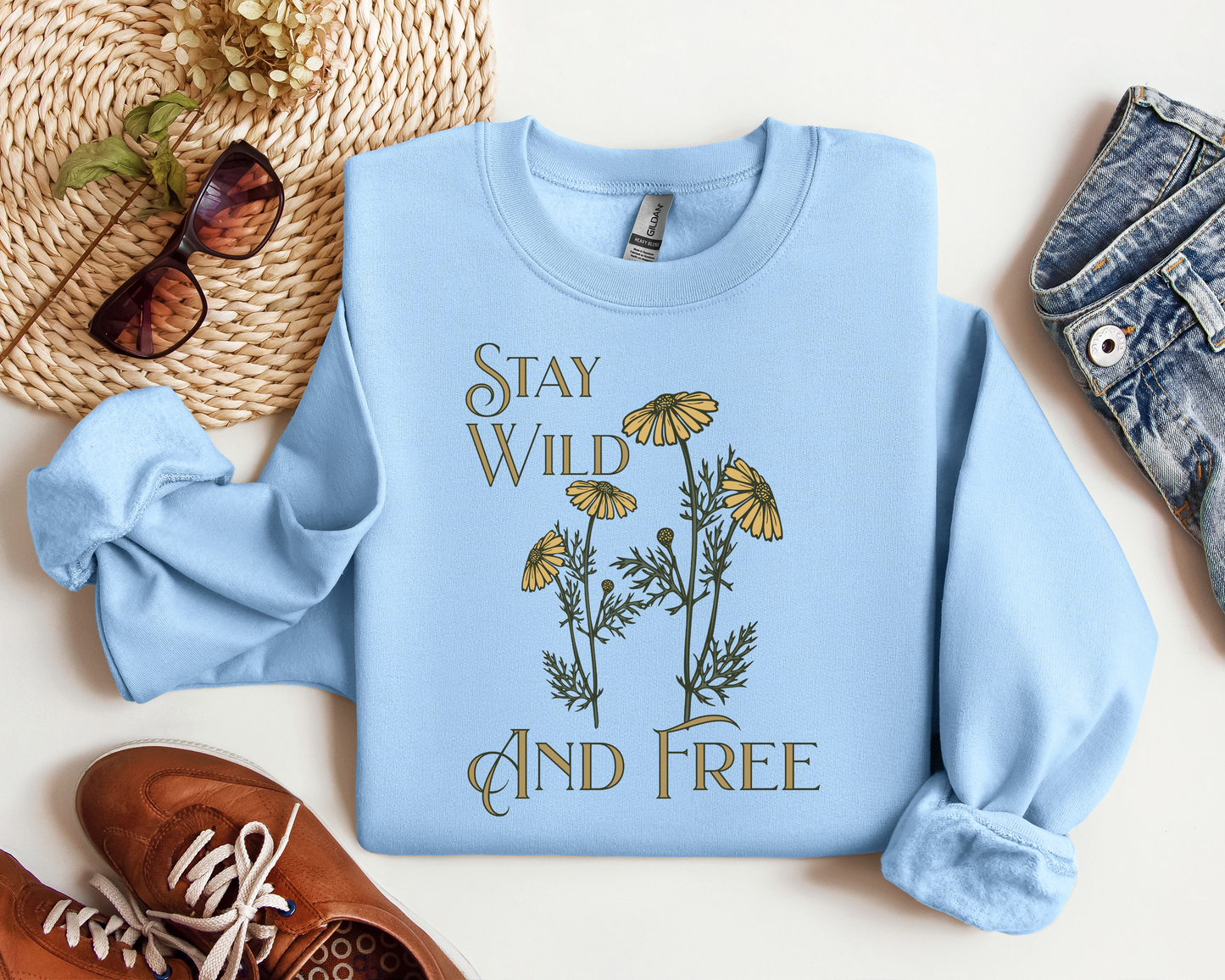 STAY WILD ARE FREE CREW