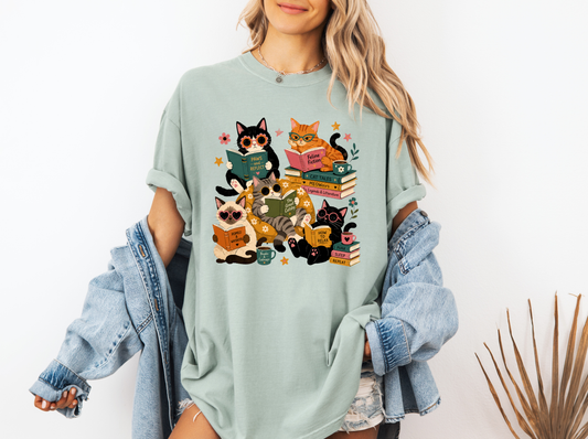 *NEW* READING CAT CC SHIRT
