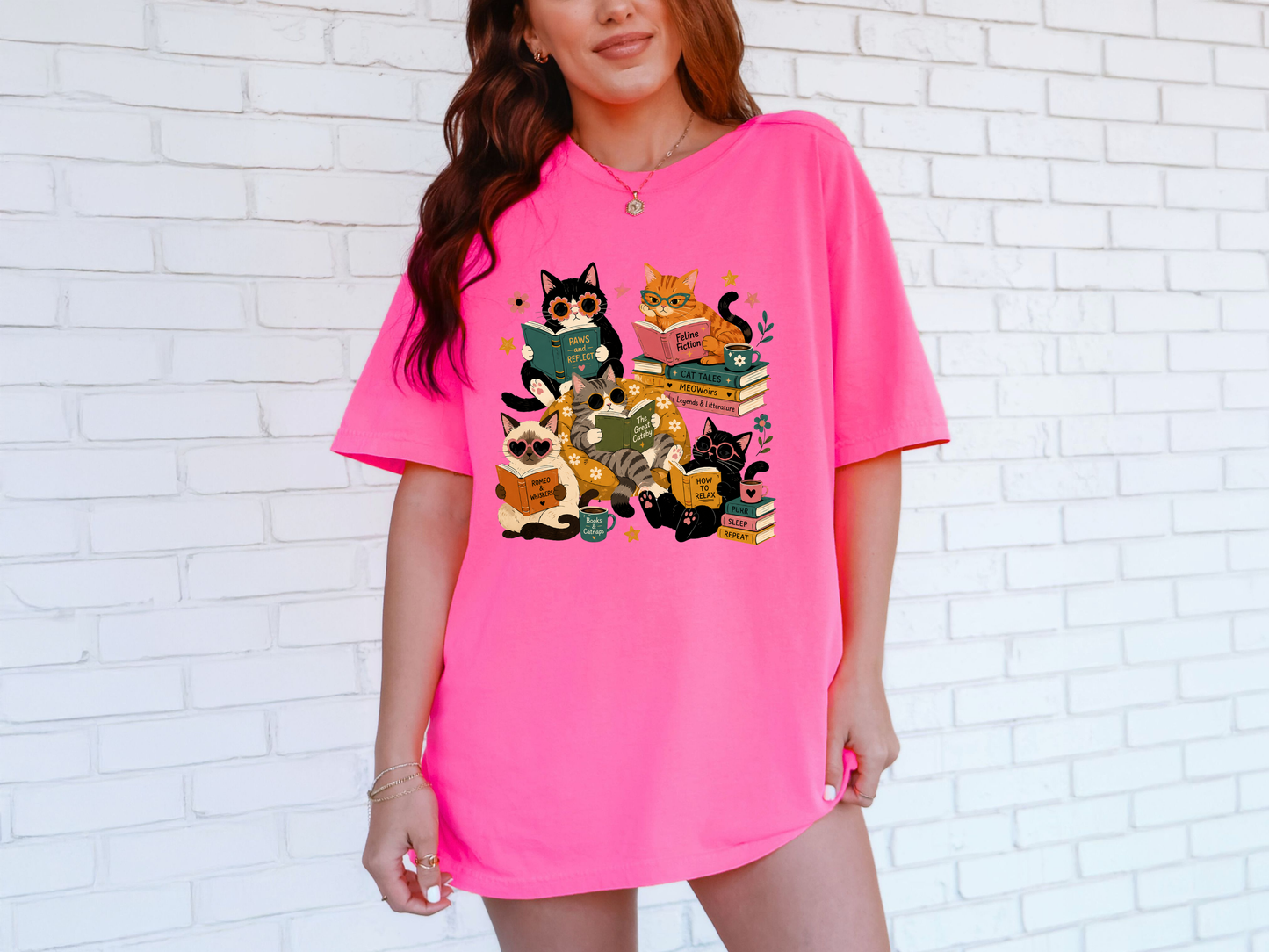 *NEW* READING CAT CC SHIRT