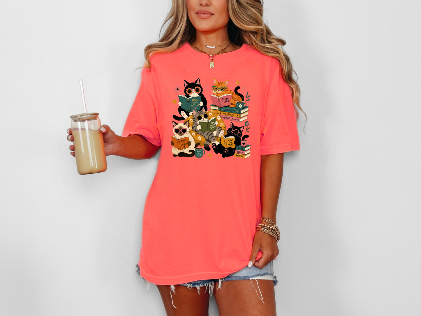 *NEW* READING CAT CC SHIRT