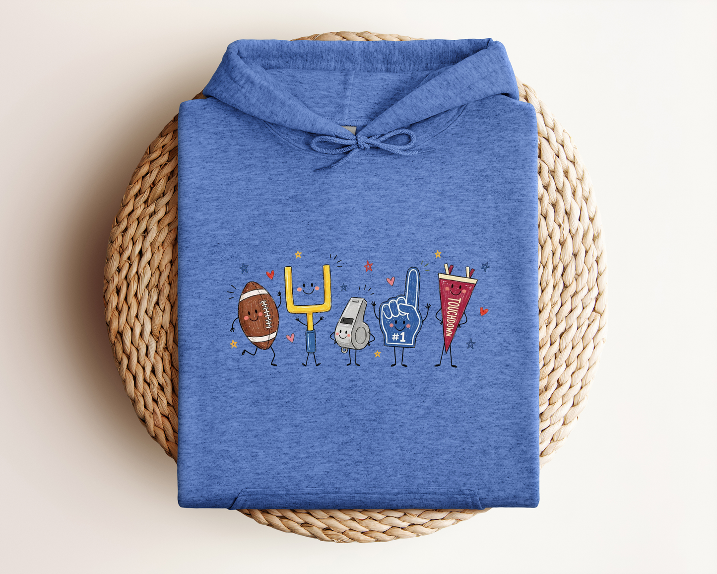 FOOTBALL DOODLE HOODIE