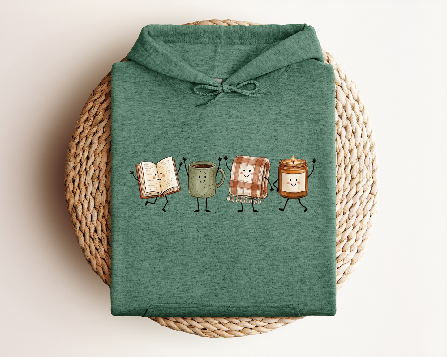 COZY BOOK DOODLE HOODIE