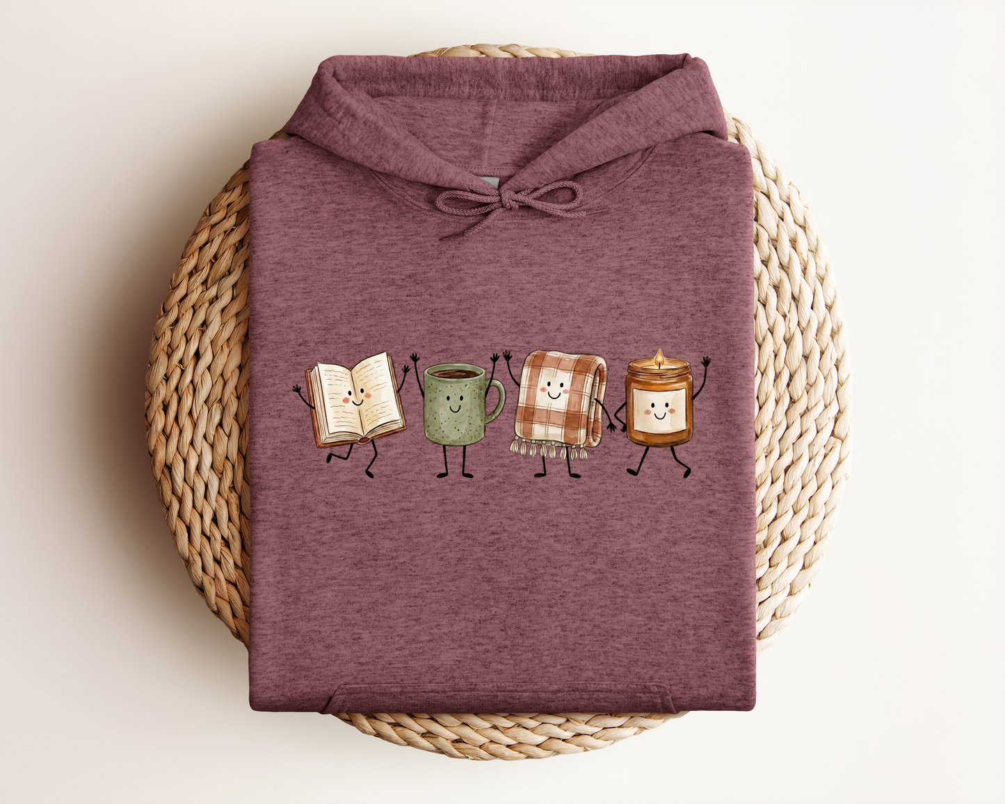 COZY BOOK DOODLE HOODIE
