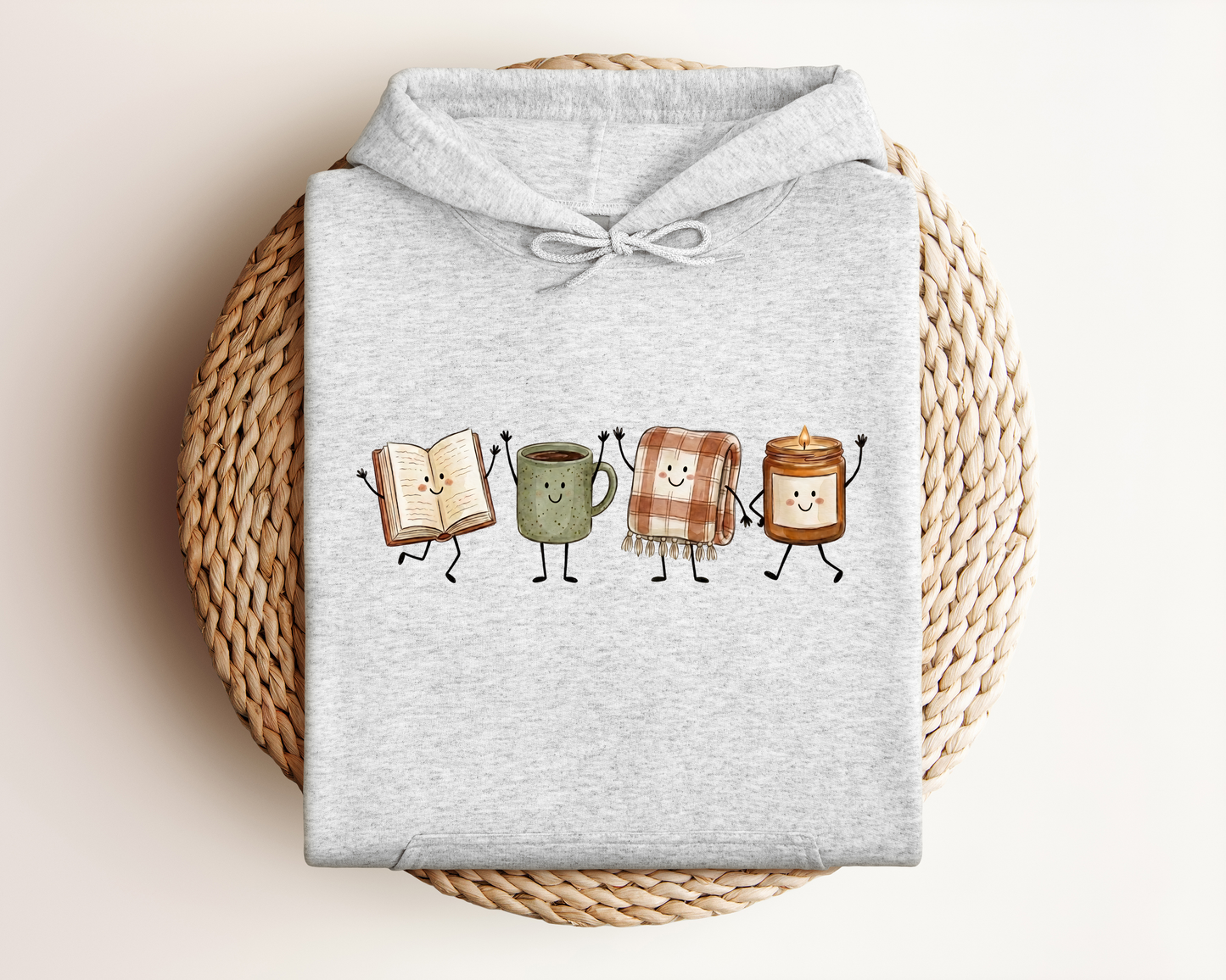 COZY BOOK DOODLE HOODIE