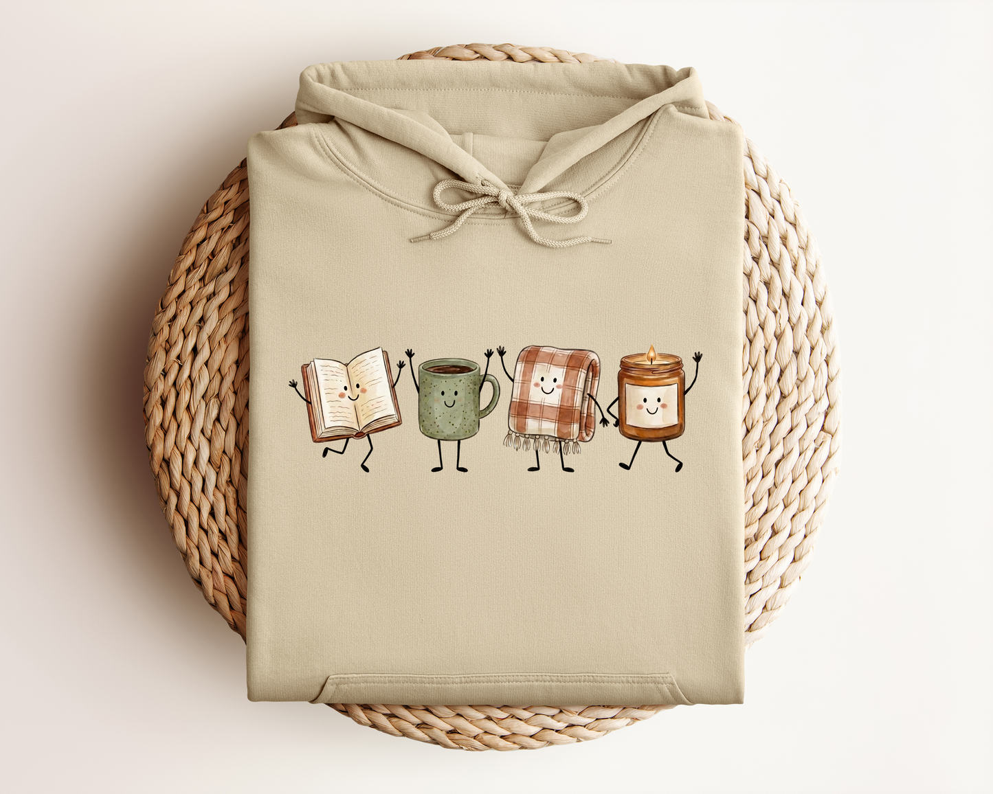 COZY BOOK DOODLE HOODIE