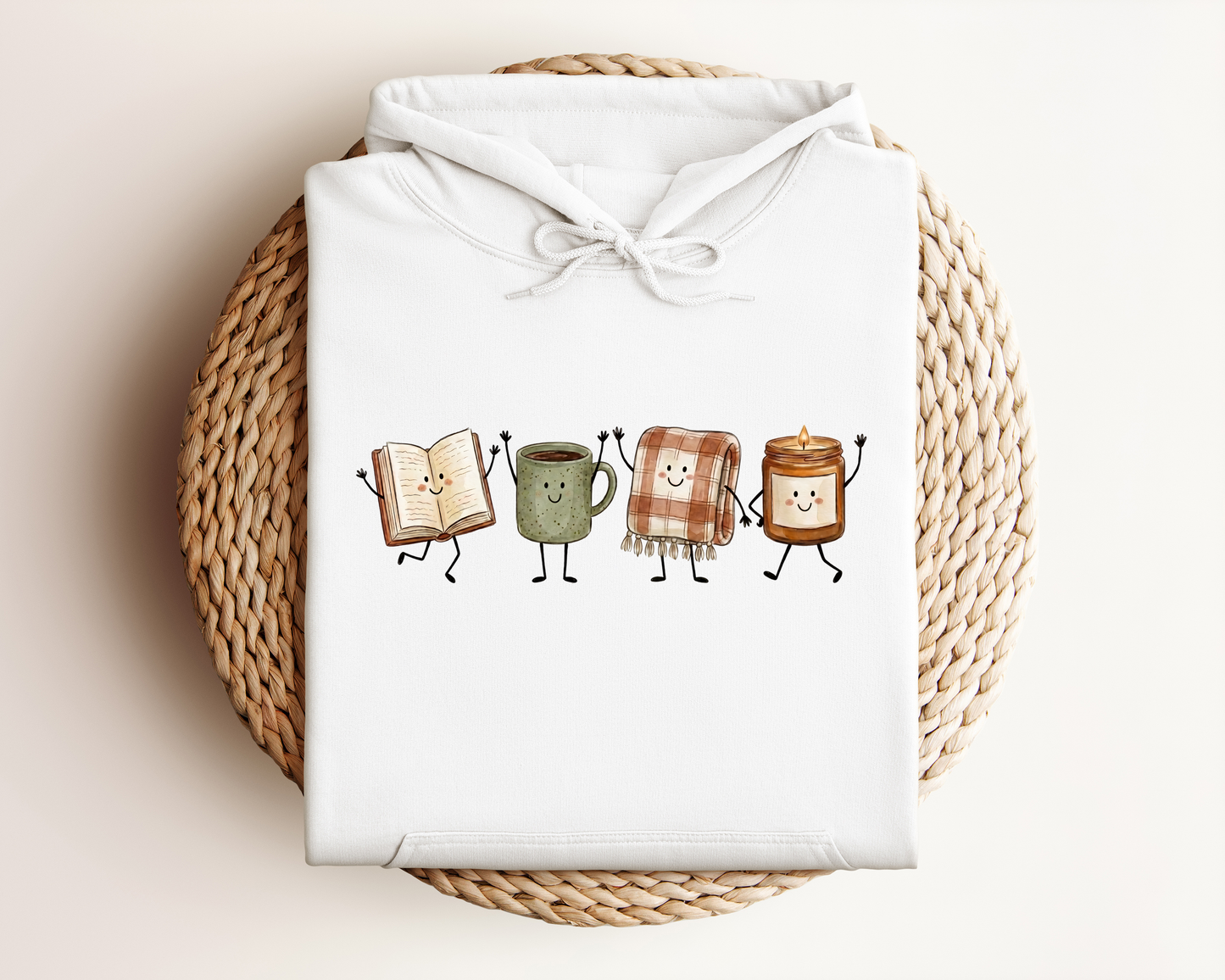 COZY BOOK DOODLE HOODIE