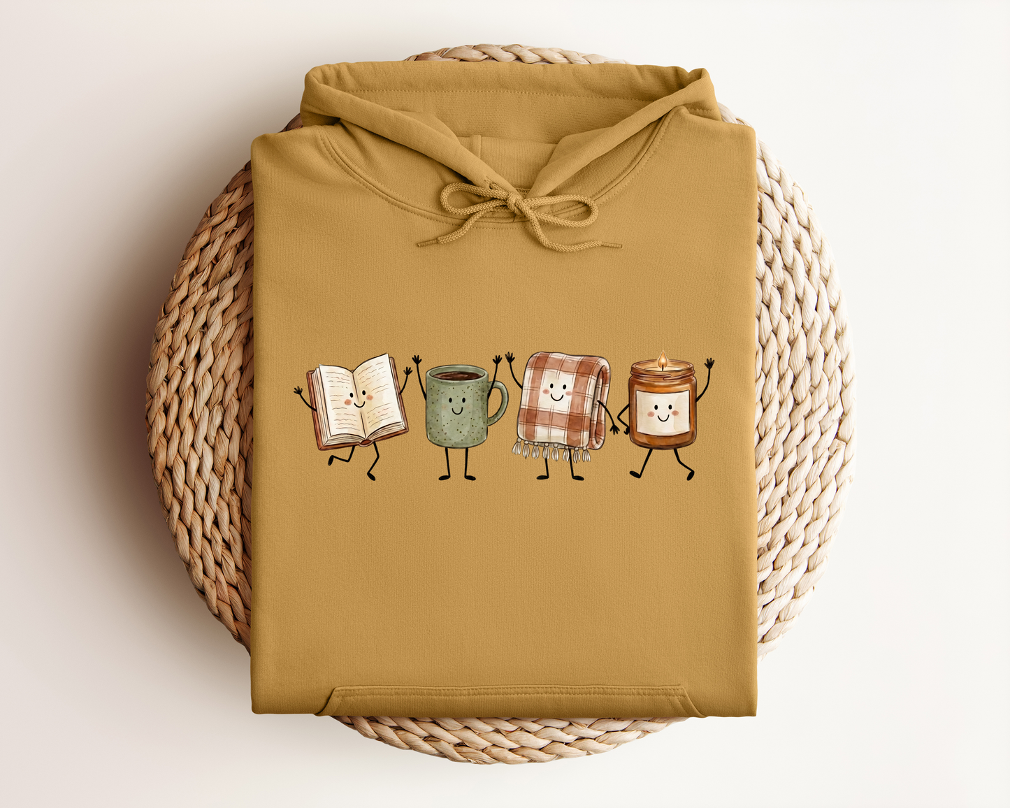 COZY BOOK DOODLE HOODIE