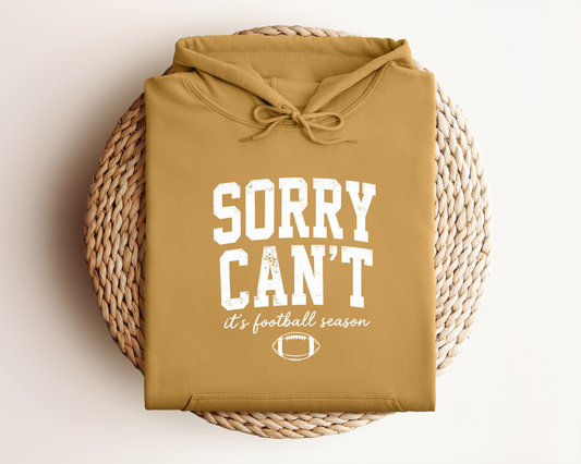 SORRY I CAN'T HOODIE