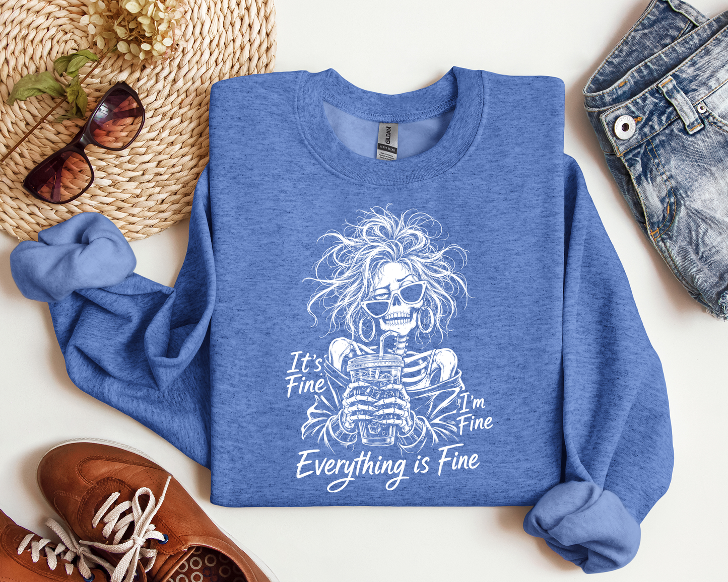 IT'S FINE I'M FINE EVERYTHING IS FINE CREW