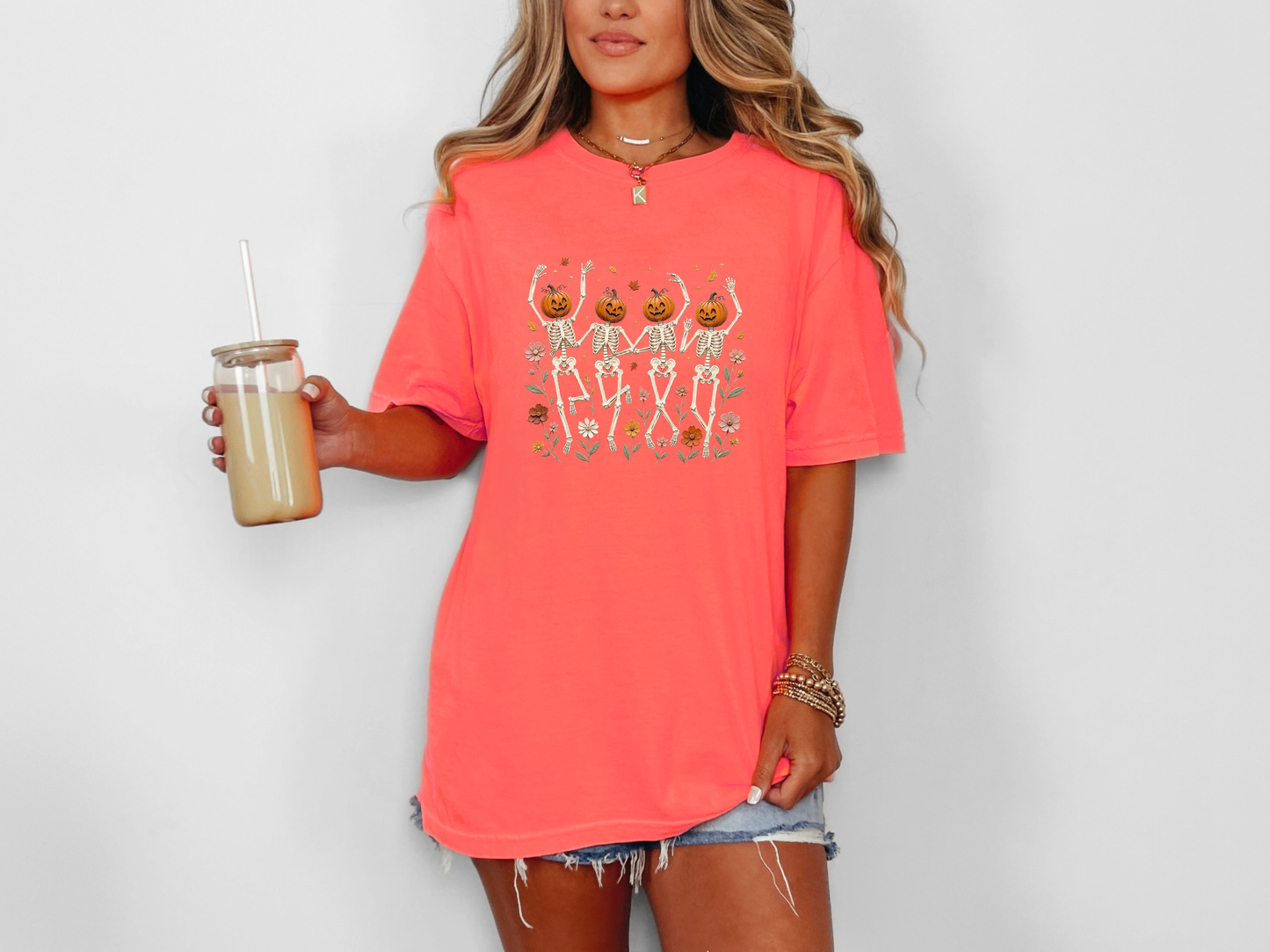 *NEW* WILDFLOWER DANCING SKELETON CC SHIRT