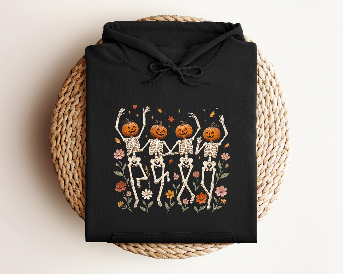 WILDFLOWER DANCING SKELETON HOODIE