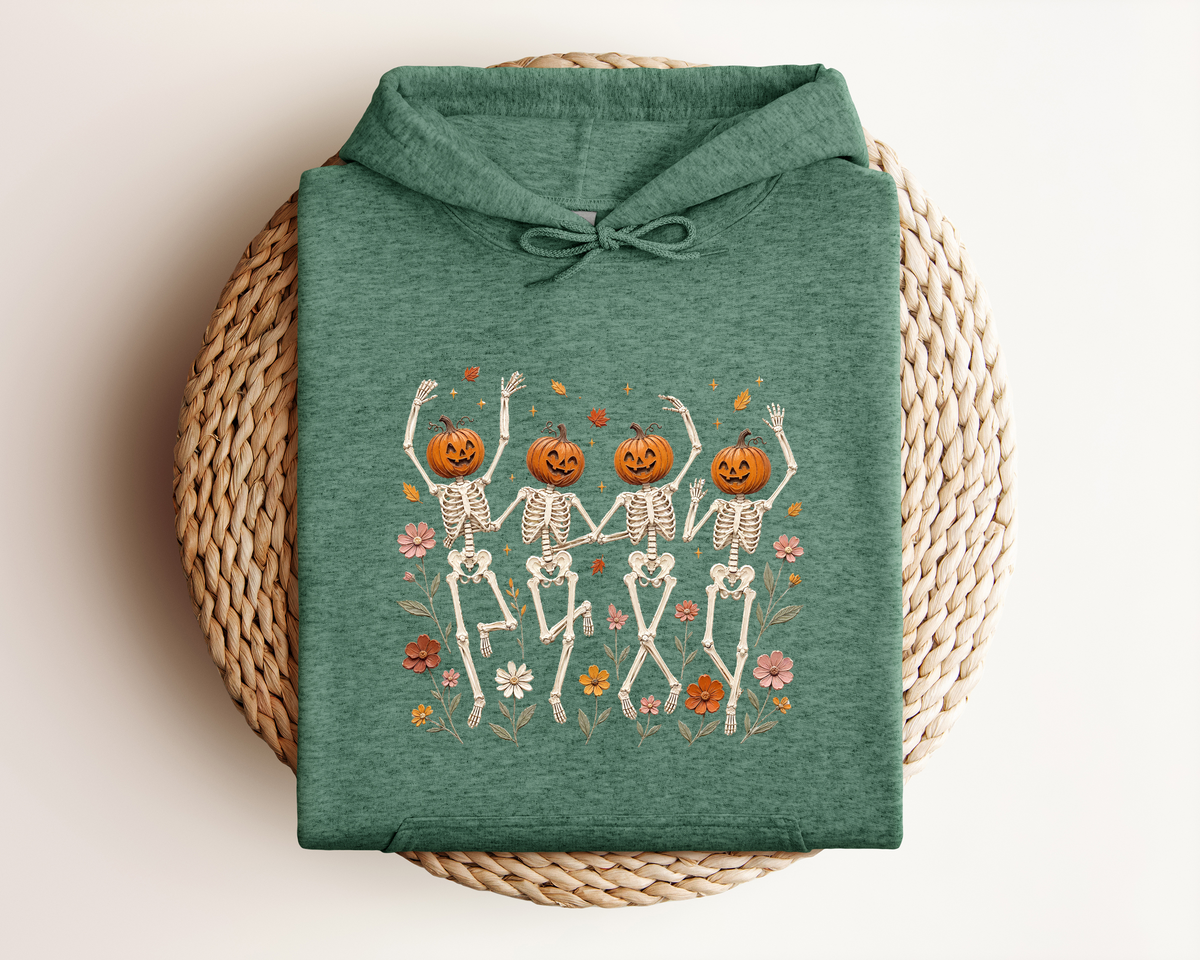 WILDFLOWER DANCING SKELETON HOODIE