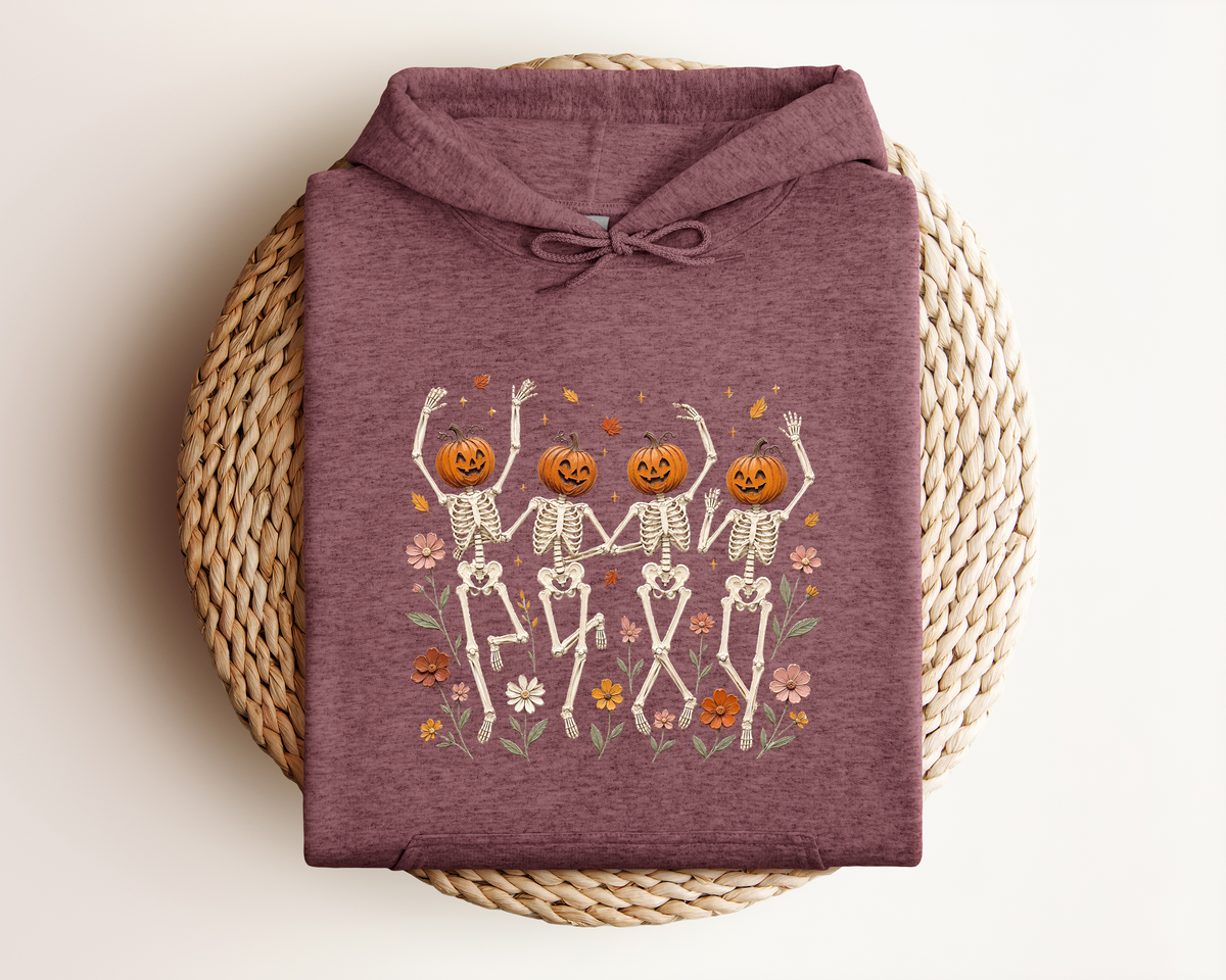 WILDFLOWER DANCING SKELETON HOODIE