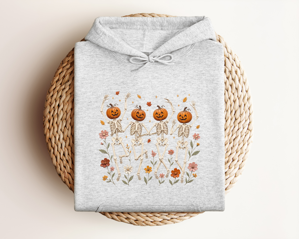 WILDFLOWER DANCING SKELETON HOODIE