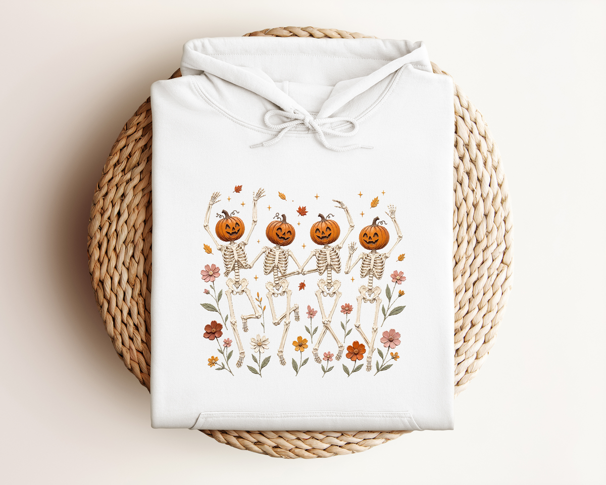 WILDFLOWER DANCING SKELETON HOODIE