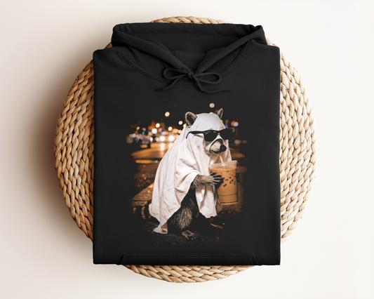 GHOST RACCOON HOODIE