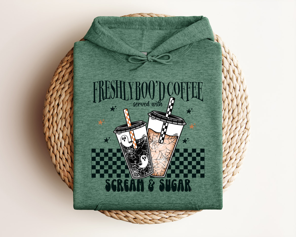 FRESHLY BOO'D COFFEE HOODIE