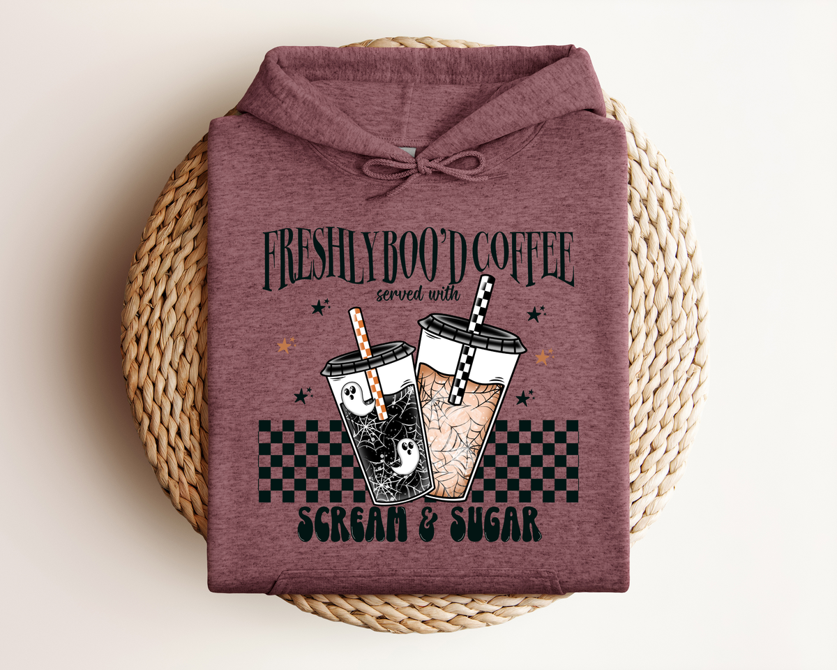 FRESHLY BOO'D COFFEE HOODIE