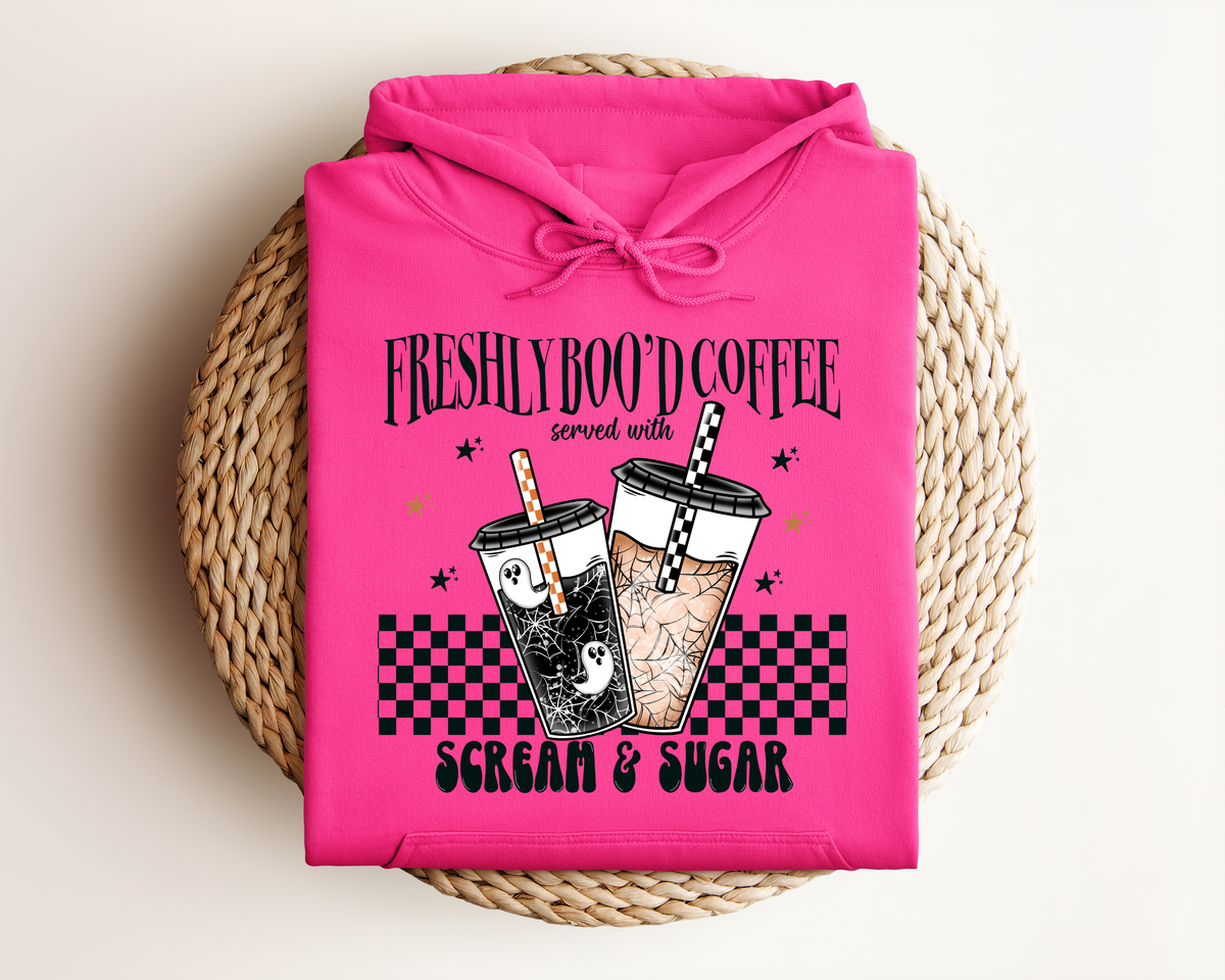 FRESHLY BOO'D COFFEE HOODIE