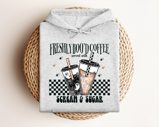 FRESHLY BOO'D COFFEE HOODIE