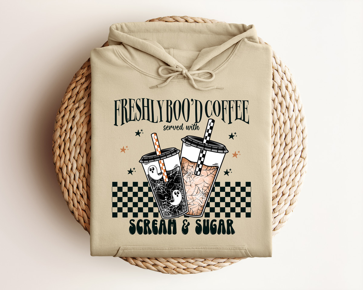 FRESHLY BOO'D COFFEE HOODIE