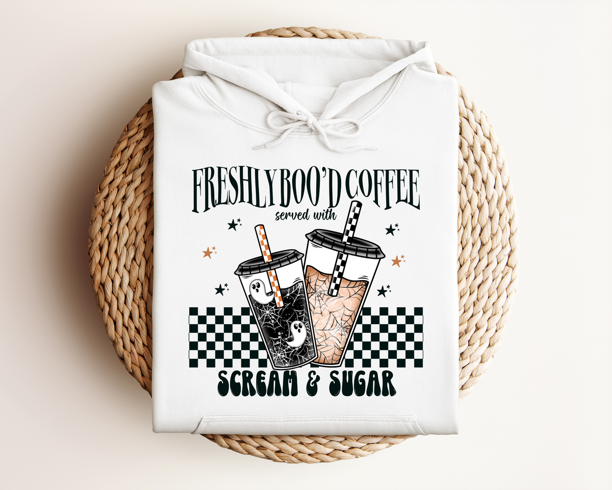 FRESHLY BOO'D COFFEE HOODIE