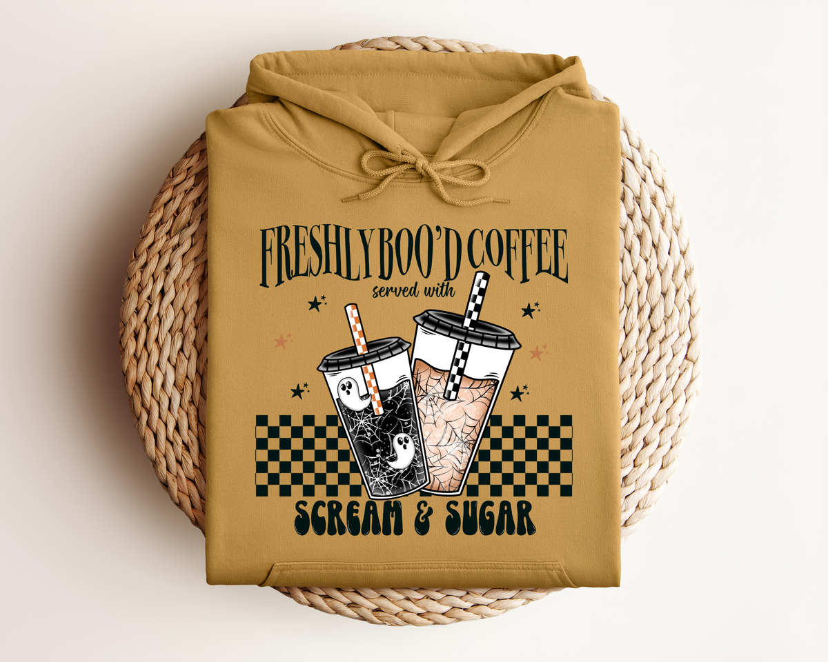 FRESHLY BOO'D COFFEE HOODIE