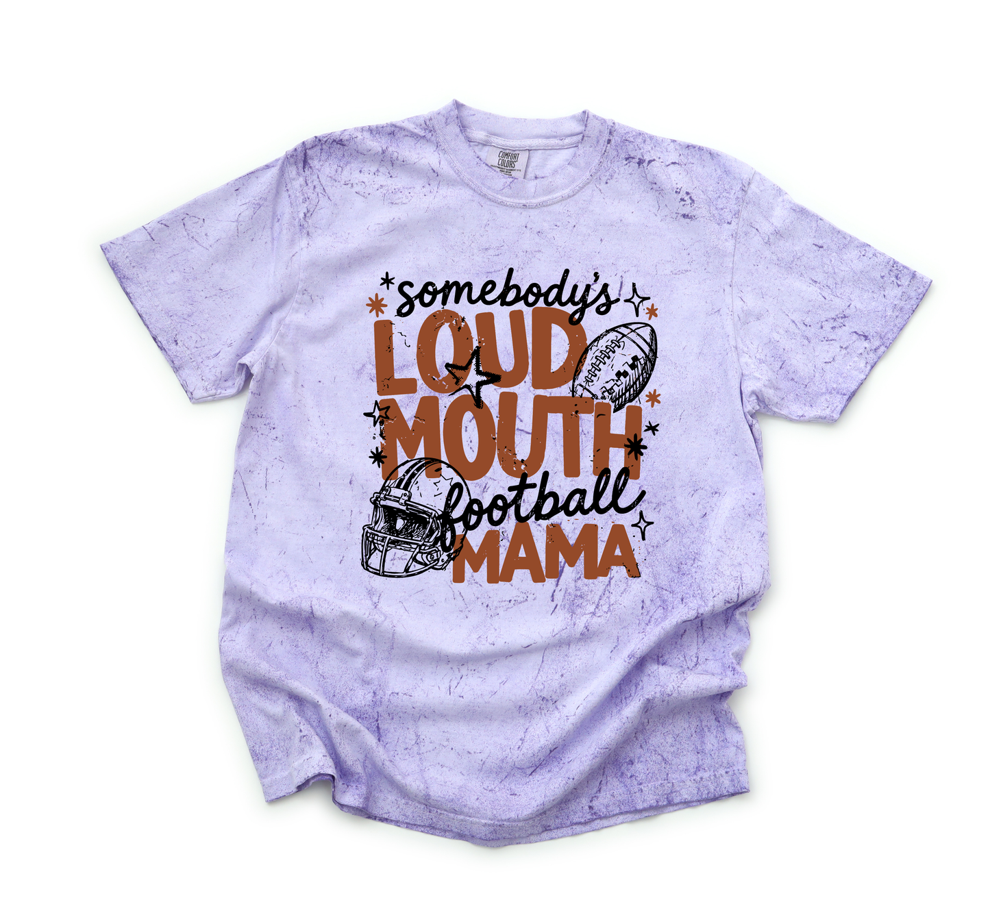 *NEW* SOMEBODY'S LOUDMOUTH FOOTBALL MAMA CC SHIRT