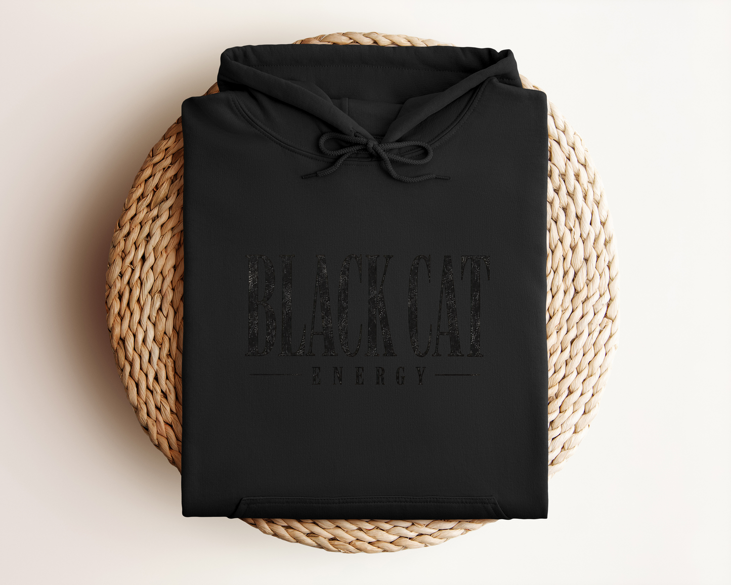 BLACK CAT ENERGY HOODIE
