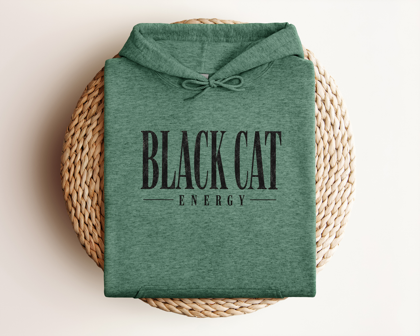 BLACK CAT ENERGY HOODIE