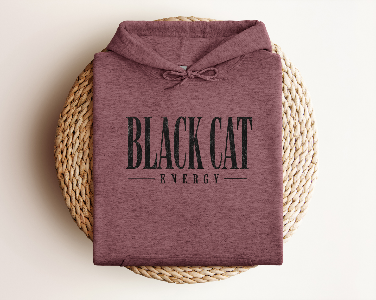 BLACK CAT ENERGY HOODIE