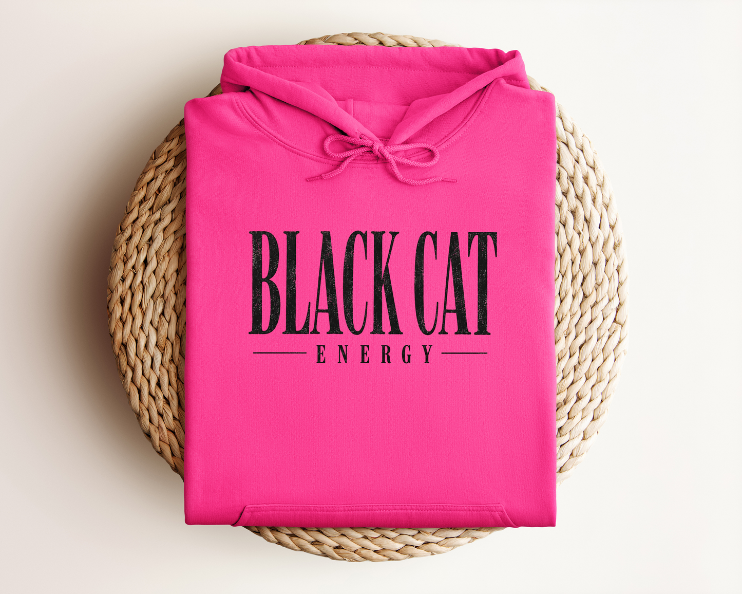 BLACK CAT ENERGY HOODIE
