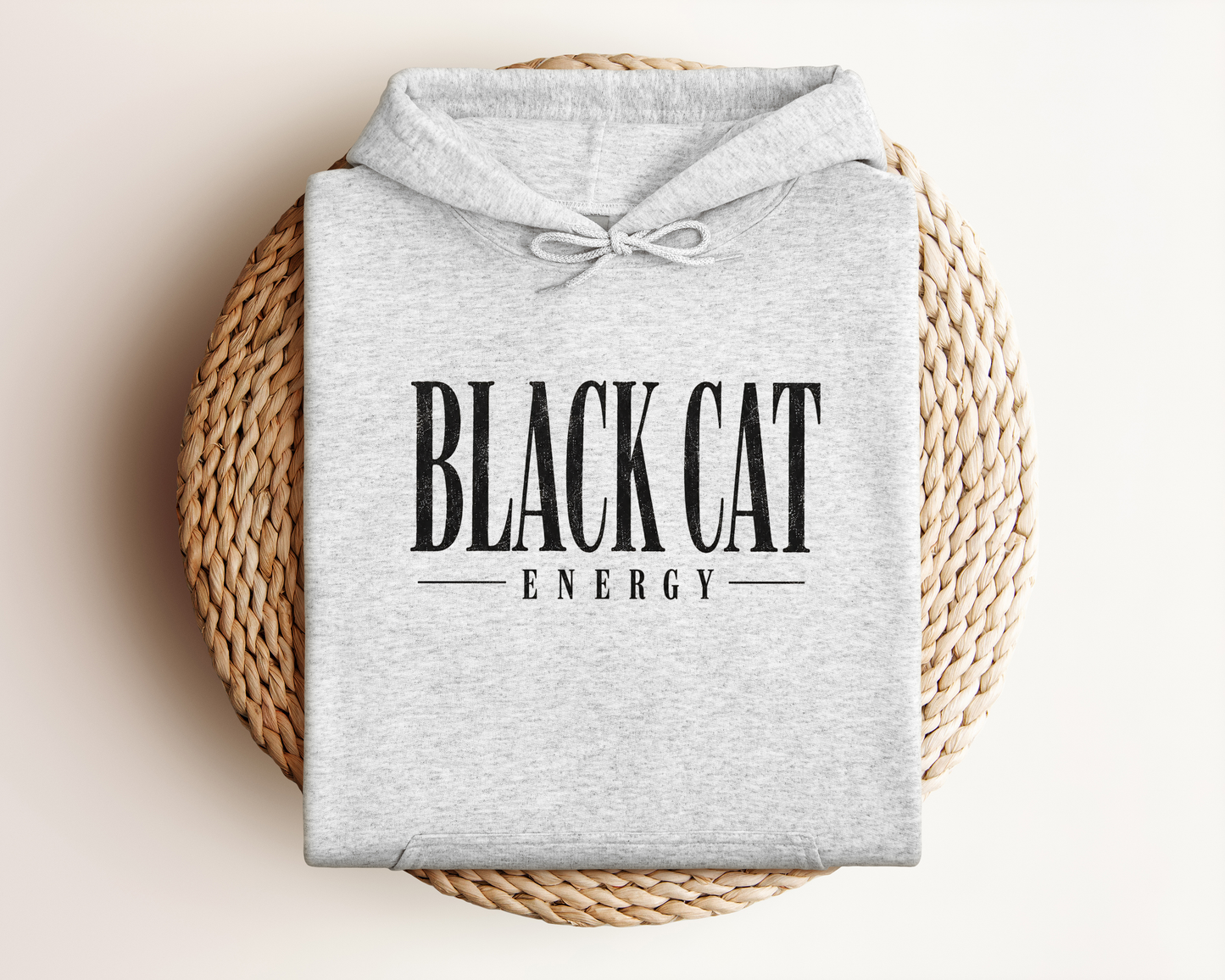 BLACK CAT ENERGY HOODIE