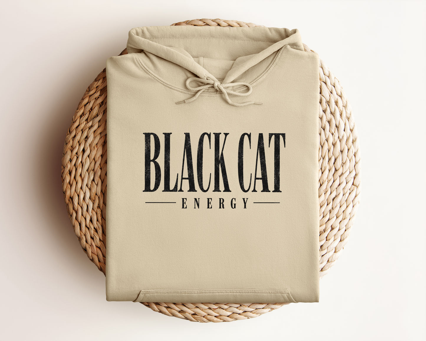 BLACK CAT ENERGY HOODIE