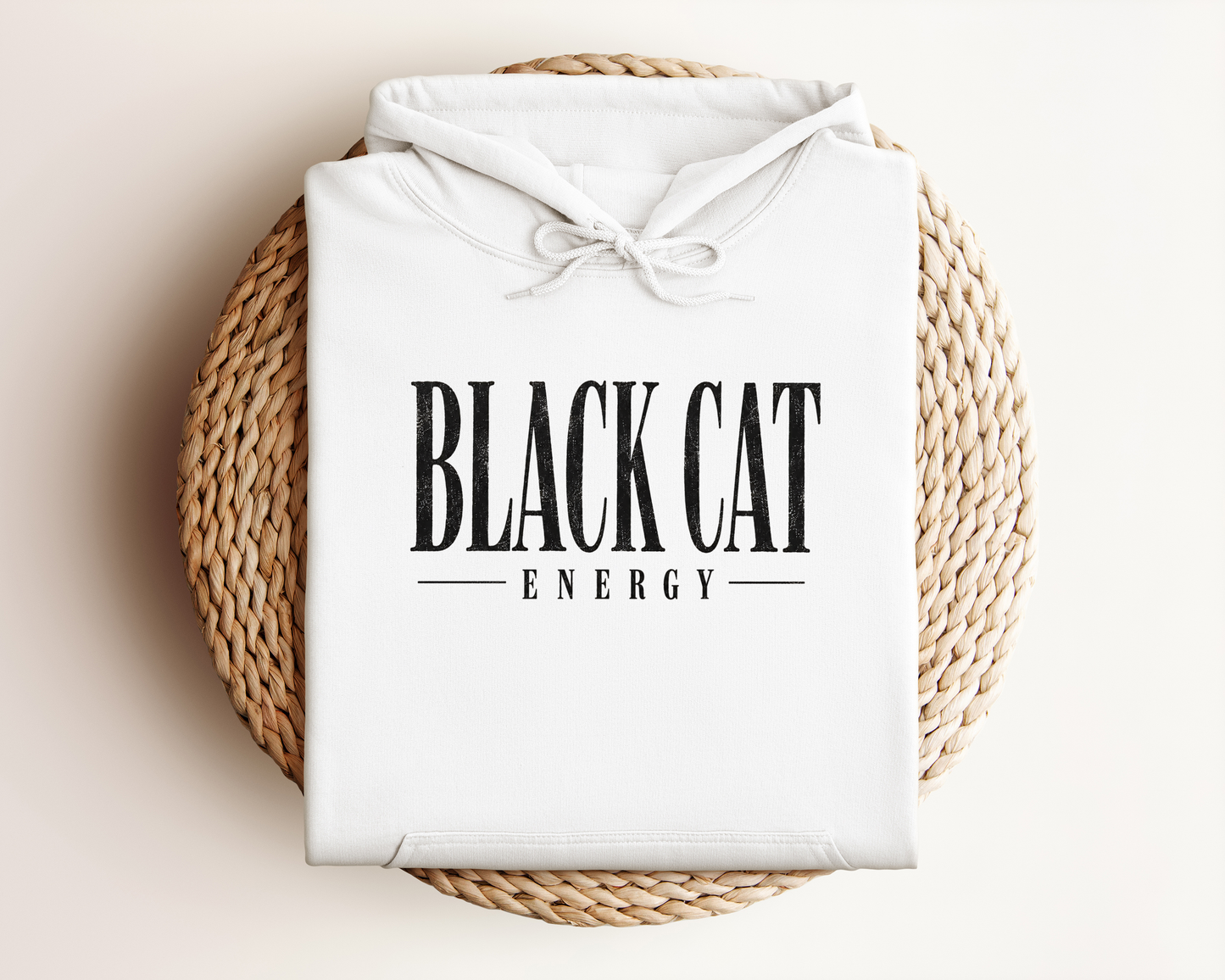 BLACK CAT ENERGY HOODIE