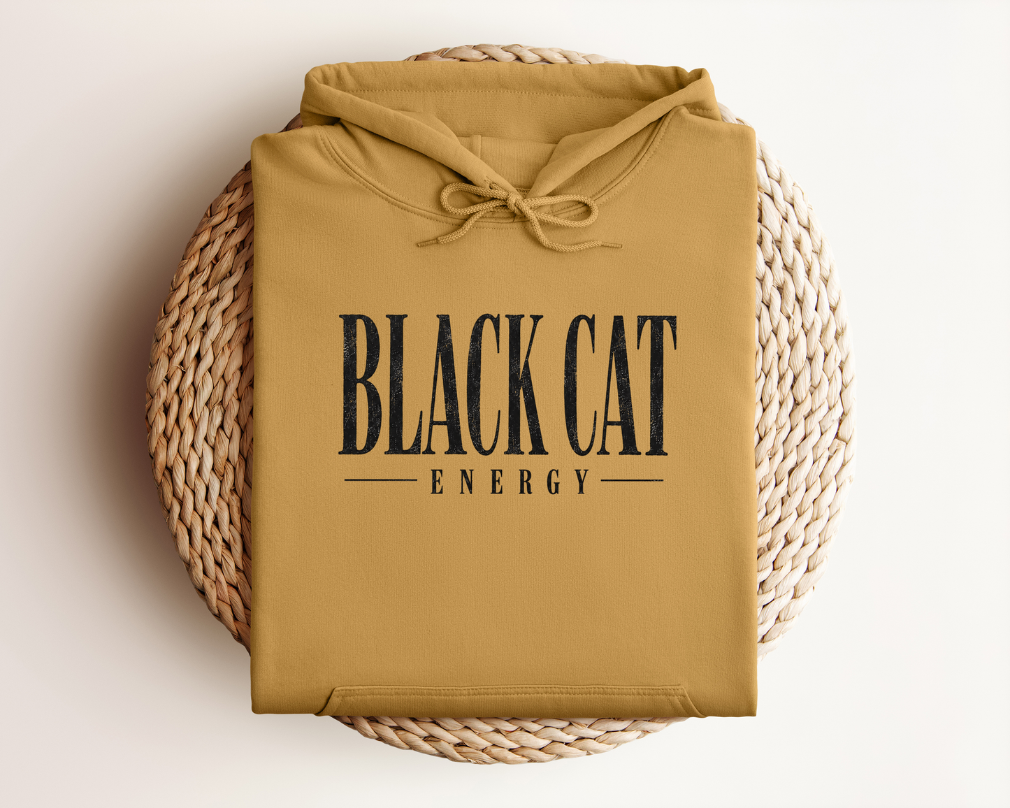 BLACK CAT ENERGY HOODIE