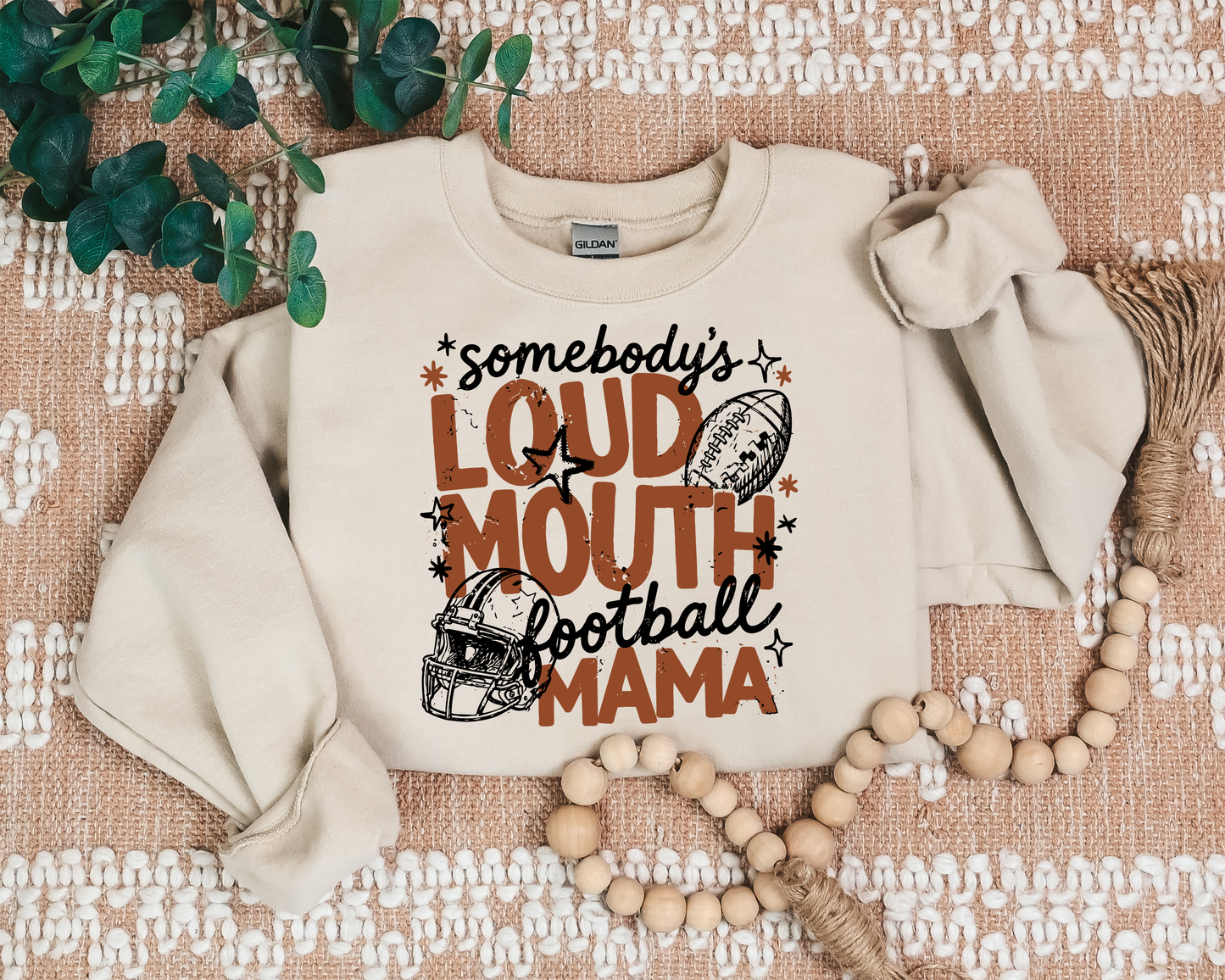 SOMEBODY'S LOUDMOUTH FOOTBALL MAMA CREW