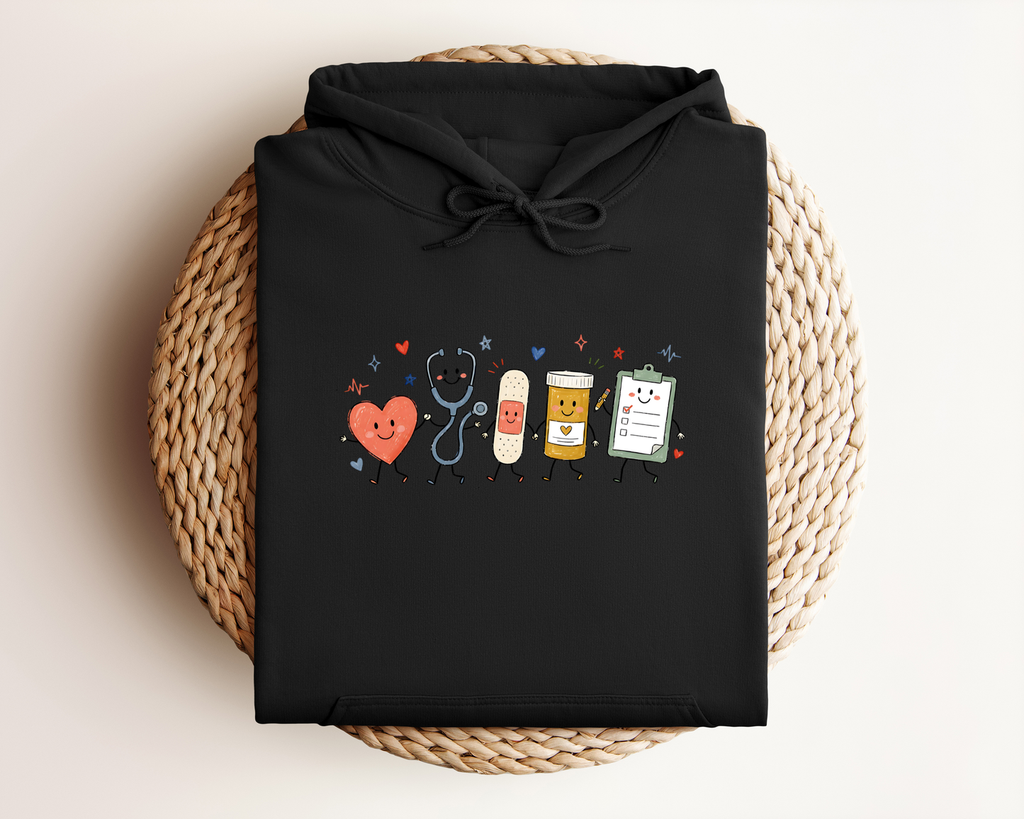 NURSE DOODLE HOODIE