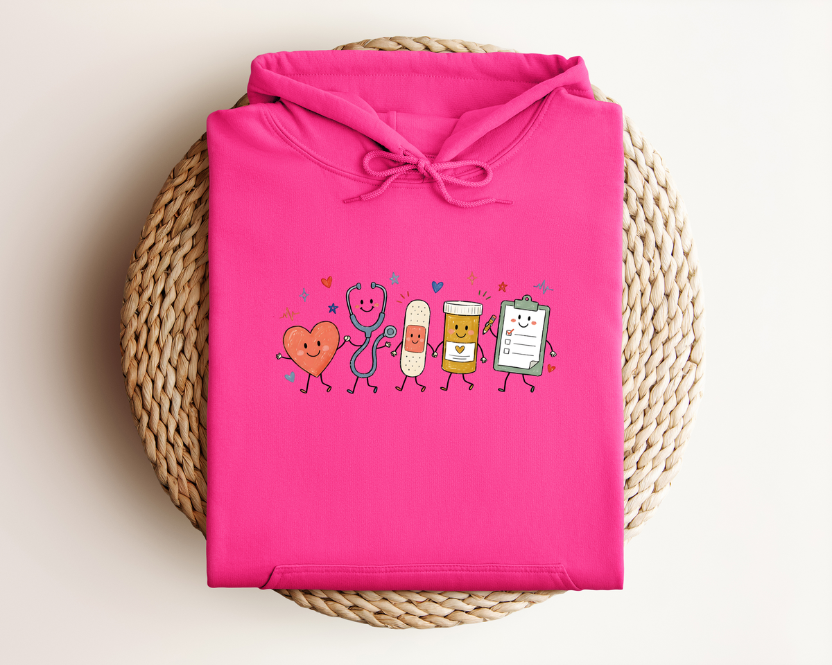 NURSE DOODLE HOODIE