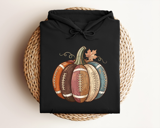 FOOTBALL PUMPKIN HOODIE