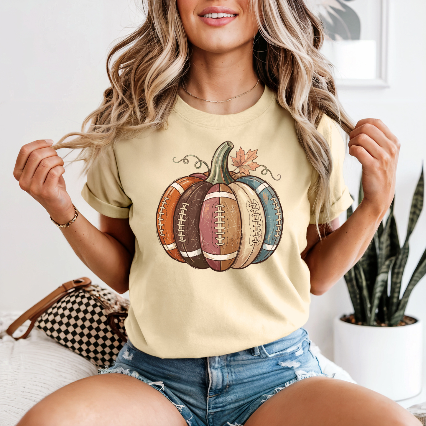 *NEW* FOOTBALL PUMPKIN CC SHIRT