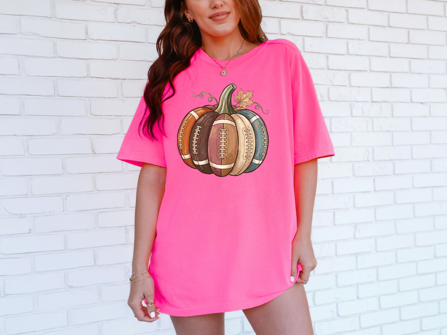 *NEW* FOOTBALL PUMPKIN CC SHIRT