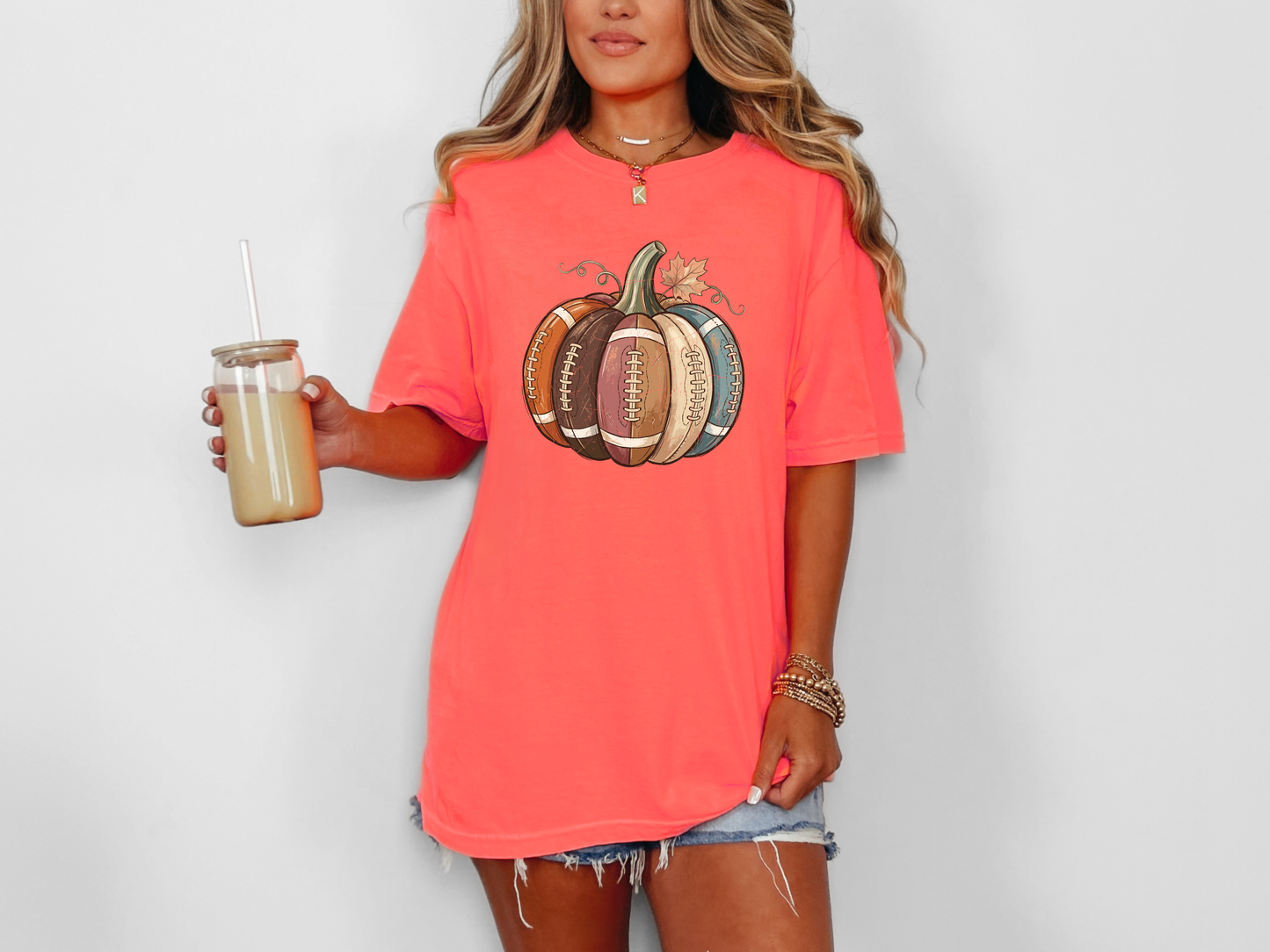 *NEW* FOOTBALL PUMPKIN CC SHIRT