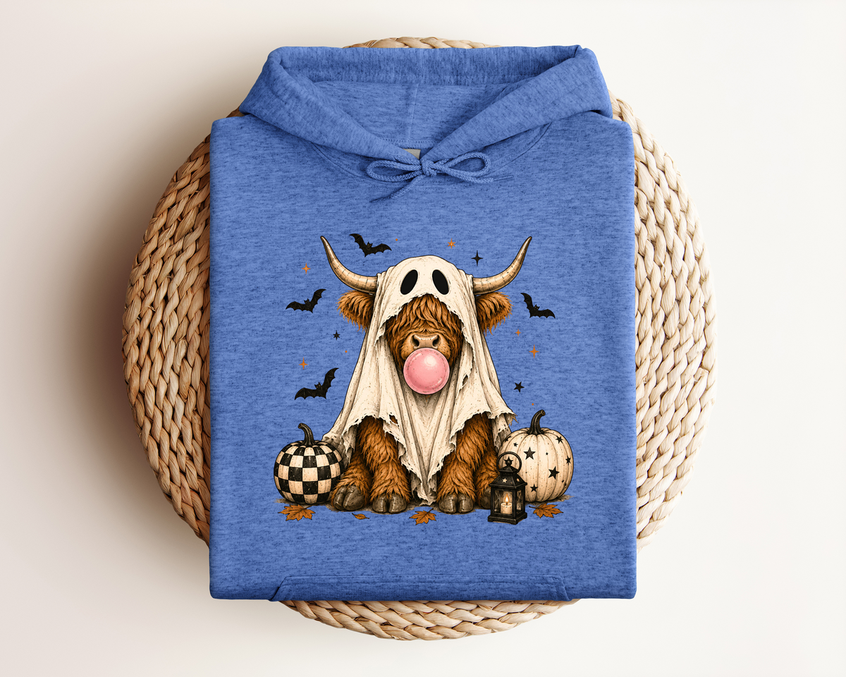 HALLOWEEN HIGHLAND COW HOODIE