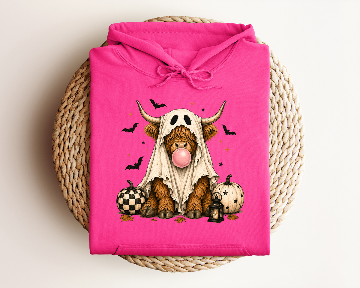 HALLOWEEN HIGHLAND COW HOODIE