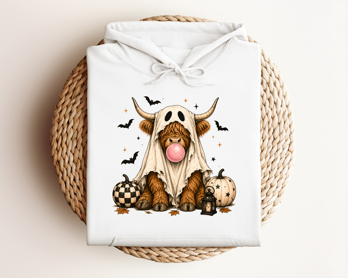 HALLOWEEN HIGHLAND COW HOODIE