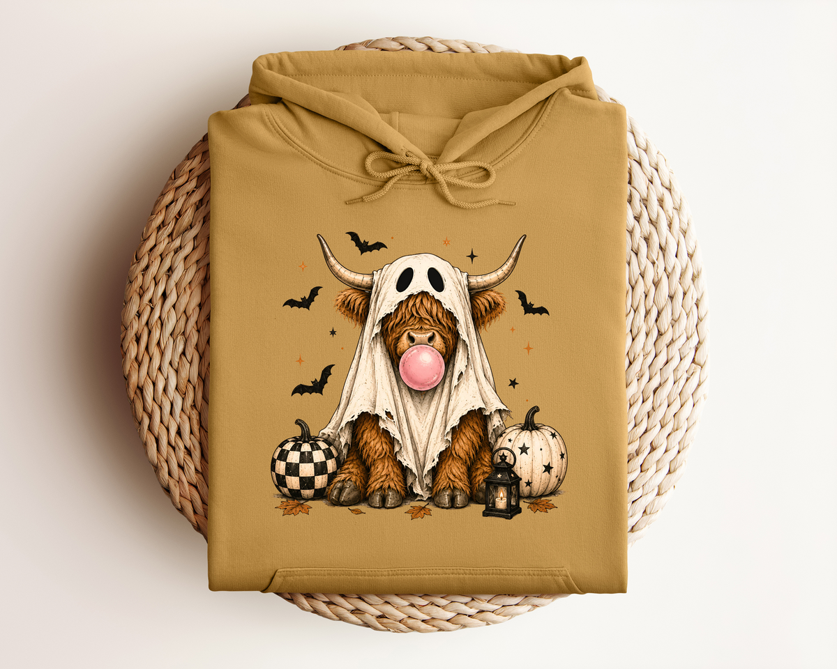 HALLOWEEN HIGHLAND COW HOODIE